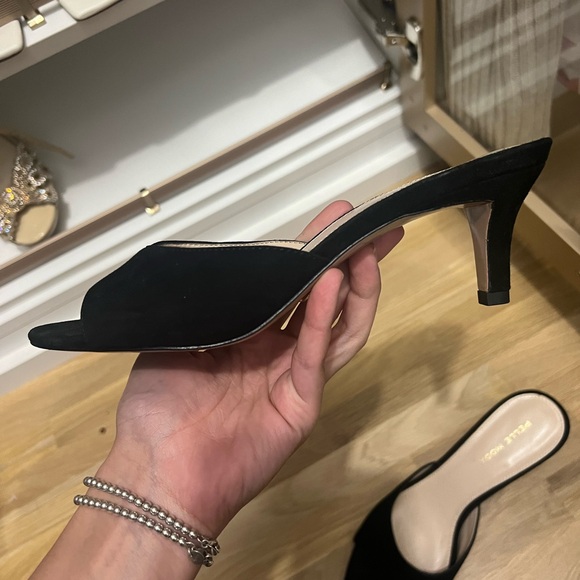 Black suede dress sandals Pelle Moda - Picture 2 of 5